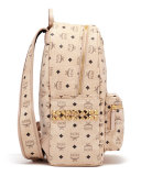Stark Men's Side Stud Medium Backpack, Beige