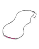 Metro Pave Station Necklace