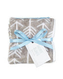 Arrow Burp Cloth Set, Blue/Slate