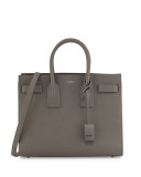 Sac de Jour Small Satchel Bag, Gray