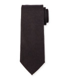 Woven Tone-on-Tone Dot Silk Tie