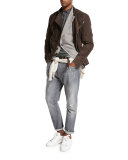 Linen-Cotton Polo Shirt