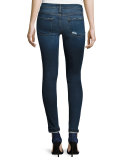 Le Skinny de Jeanne Jeans w/Released Hem, Sutter