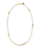 Roho Moonstone Bead Necklace, 36"