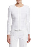 Catrice Striped Jacket, White 