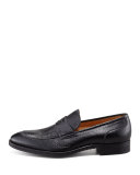 Peccary Loafer, Nero