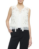 Giselle Crochet Lace Vest 