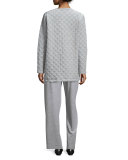 Velour Full-Length Jog Pants