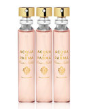 Acqua Nobile Rosa Purse Spray Refill, 3 X 0.68 oz. 