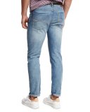 Lightweight Slim-Fit Denim Jeans