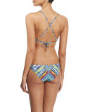 Beach Babe Printed Swim Top, Available in D Cup