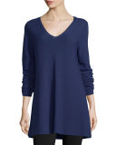 Long-Sleeve V-Neck Links Tunic 