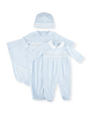 CLB Fall Pima Baby Hat, Light Blue
