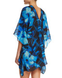 Sophia Printed Georgette Coverup, Regatta