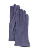 Cashmere-Lined Suede Gloves, Avion