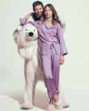Cotton Pajama Set, Lavender