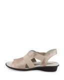 Estelle Strappy Stretch Sandal, Sand
