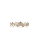 Diamond Crivelli Station Stackable Ring