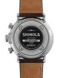 47mm Runwell Chrono Watch, Dark Brown/Blue