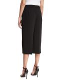 Classic Cady Culotte Pants, Black