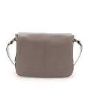 Men's Leather Messenger Bag, Slate