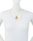 Moon & Star Talisman Pendant Necklace