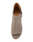 Zephira Leather City Sandal, Gray