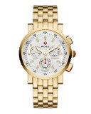 18mm Sport Sail 18-Karat Gold-Plated Bracelet Strap