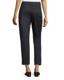 Carrot Flat-Front Chino Trousers