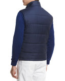 High-Performance Wool Sweater, Bright Blue