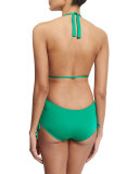 Brena Plunge-Neck One-Piece Swimsuit