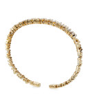 Baguette Diamond Bangle in 18K Yellow Gold