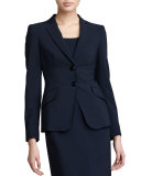 Two-Button Jacket, Midnight
