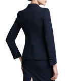 Two-Button Jacket, Midnight