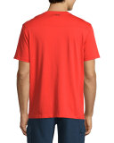 Solid Short-Sleeve Pocket T-Shirt, Red