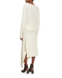 Ribbed Merino Pullover Sweater