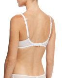 Aeria Mesh Spacer Underwire Bra, White