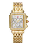18mm Deco Diamond Watch Head, Gold