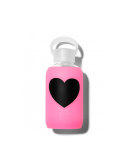 Glass Water Bottle, Bambi Heart, 250 mL
