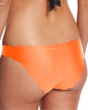 Reversible Seamless Scalloped Swim Bottom
