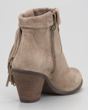 Louie Fringe Bootie