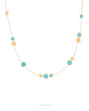 Jaipur Turquoise Station Necklace, 18"
