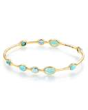 18k Rock Candy® 9-Station Bangle in Waterfall