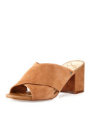 Stanley Suede Crisscross Sandal