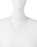 Inspire Bezel Diamond Necklace