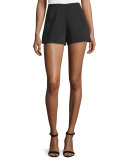 Carrie High-Rise Shorts, Black