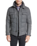 Kent Quilted Flannel Jacket