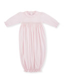 Fall Vines Pima Footie Pajamas, Pink, Size 0-9 Months