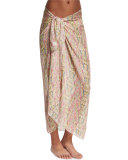 Ava Printed Sarong Coverup, Romance
