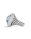 Waverly Limited-Edition Ring with Blue Topaz and Diamonds